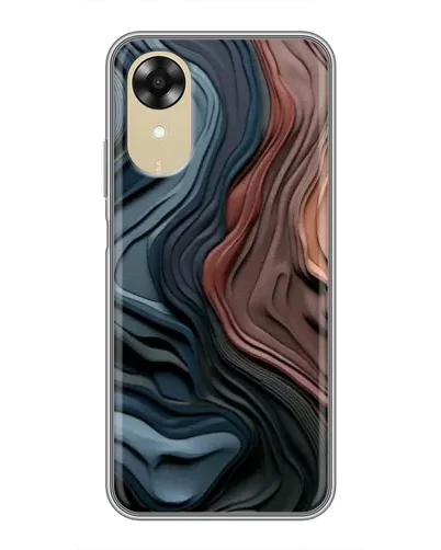 Чохол для OPPO A17k з картинкою «Кольорові хвилі каньйону» Чохол для OPPO A17k з картинкою «Кольорові хвилі каньйону»