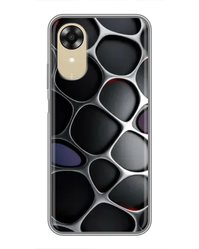 Чохол для OPPO A17k з картинкою «Об'ємна темна решітка» Чохол для OPPO A17k з картинкою «Об'ємна темна решітка»