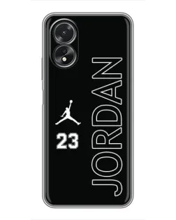 Чехол для OPPO A18 с картинкой «Jordan Vertical» Чехол для OPPO A18 с картинкой «Jordan Vertical»