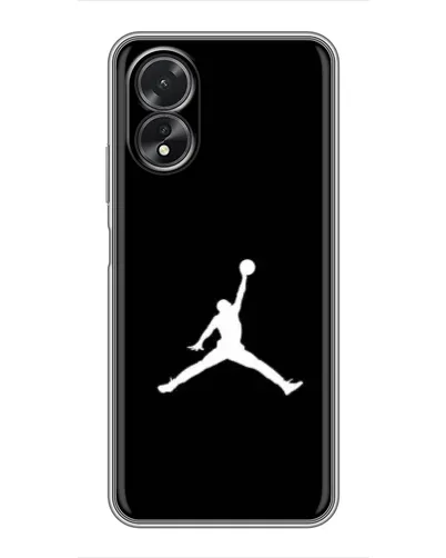 Чехол для OPPO A18 с картинкой «Jordan Silhouette»