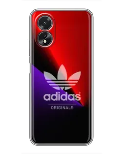 Чохол для OPPO A18 з картинкою «Adidas Red Neon» Чохол для OPPO A18 з картинкою «Adidas Red Neon»