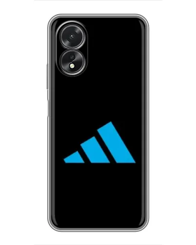 Чохол для OPPO A18 з картинкою «Adidas Cyan Logo»