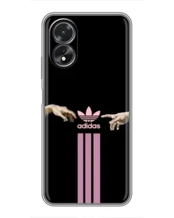 Чохол для OPPO A18 з картинкою «Adidas Hands»