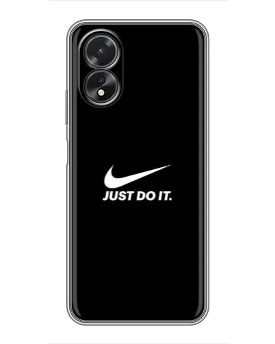Чохол для OPPO A18 з картинкою «Мінімалізм від Nike» Чохол для OPPO A18 з картинкою «Мінімалізм від Nike»