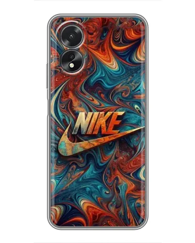Чохол для OPPO A18 з картинкою «Nike в абстракції» Чохол для OPPO A18 з картинкою «Nike в абстракції»