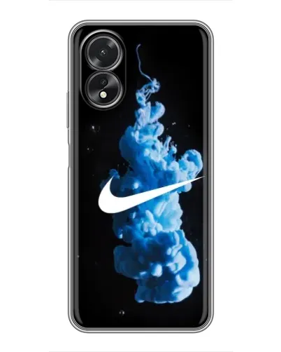 Чохол для OPPO A18 з картинкою «Nike та синій дим» Чохол для OPPO A18 з картинкою «Nike та синій дим»
