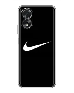 Чохол для OPPO A18 з картинкою «Мінімалістичний Найк»