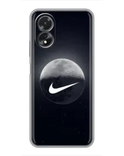 Чохол для OPPO A18 з картинкою «Nike у стилі графіті»