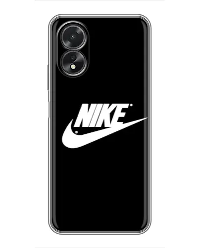 Чехол для OPPO A18 с картинкой «Мазки краски Nike» Чехол для OPPO A18 с картинкой «Мазки краски Nike»