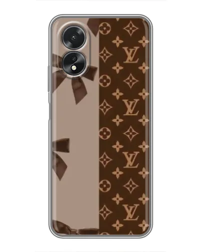 Чохол для OPPO A18 з картинкою «Louis Vuitton — банти»