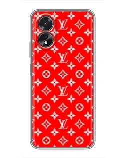 Чохол для OPPO A18 з картинкою «Яскравий паттерн LV» Чохол для OPPO A18 з картинкою «Яскравий паттерн LV»