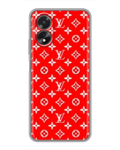 Чохол для OPPO A18 з картинкою «Яскравий паттерн LV»