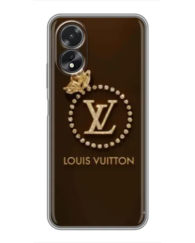 Чохол для OPPO A18 з картинкою «LV — золота печатка»