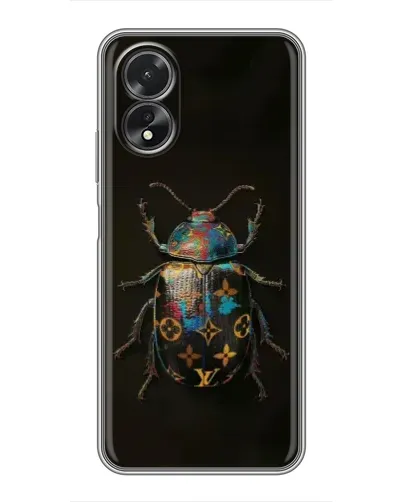Чохол для OPPO A18 з картинкою «LV — мармуровий принт»