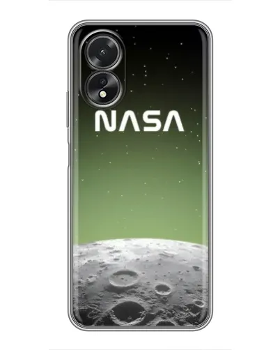 Чохол для OPPO A18 з картинкою «NASA — місячний градієнт»