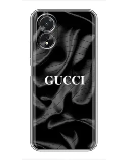 Чохол для OPPO A18 з картинкою «Gucci — шовкові хвилі»
