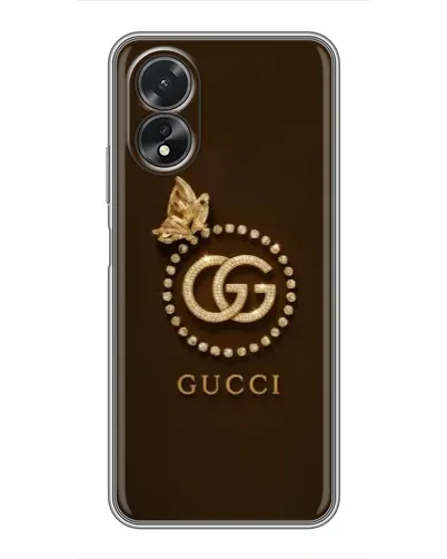Чохол для OPPO A18 з картинкою «Gucci — золотий метелик»