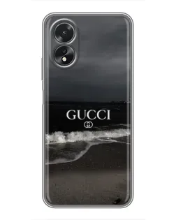 Чохол для OPPO A18 з картинкою «Gucci — морський прибій»