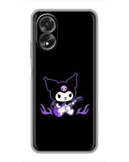 Чохол для OPPO A18 з картинкою «Електрична Kuromi» Чохол для OPPO A18 з картинкою «Електрична Kuromi»