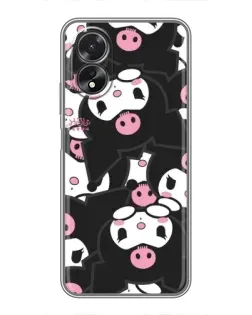 Чохол для OPPO A18 з картинкою «Патерн голів Куромі» Чохол для OPPO A18 з картинкою «Патерн голів Куромі»