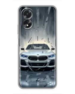 Чохол для OPPO A18 з картинкою «BMW у світлі фар» Чохол для OPPO A18 з картинкою «BMW у світлі фар»
