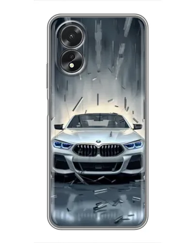 Чохол для OPPO A18 з картинкою «BMW у світлі фар» Чохол для OPPO A18 з картинкою «BMW у світлі фар»