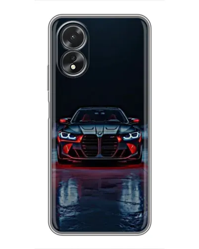 Чохол для OPPO A18 з картинкою «BMW на мокрій дорозі» Чохол для OPPO A18 з картинкою «BMW на мокрій дорозі»
