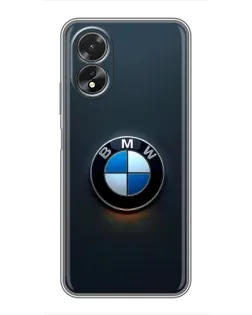 Чохол для OPPO A18 з картинкою «Логотип BMW — мінімалізм» Чохол для OPPO A18 з картинкою «Логотип BMW — мінімалізм»