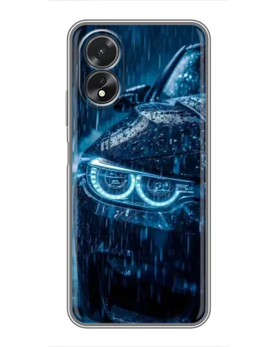Чехол для OPPO A18 с картинкой «BMW под дождем» Чехол для OPPO A18 с картинкой «BMW под дождем»