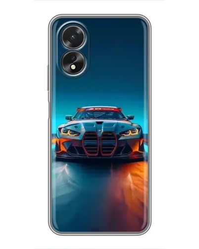 Чохол для OPPO A18 з картинкою «BMW — вогні неону» Чохол для OPPO A18 з картинкою «BMW — вогні неону»