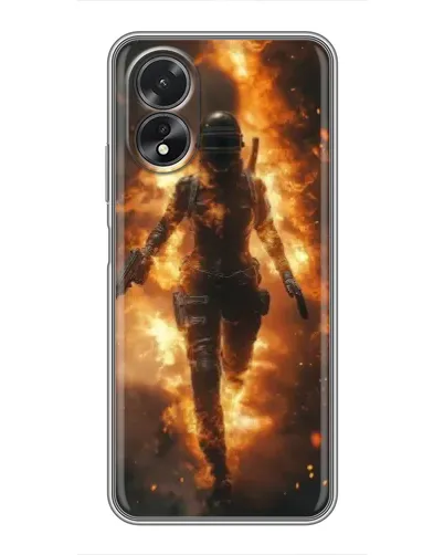 Чохол для OPPO A18 з картинкою «BMW — швидкість у дощі» Чохол для OPPO A18 з картинкою «BMW — швидкість у дощі»