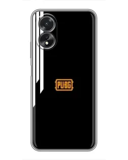 Чохол для OPPO A18 з картинкою «PUBG — вертикальні лінії»