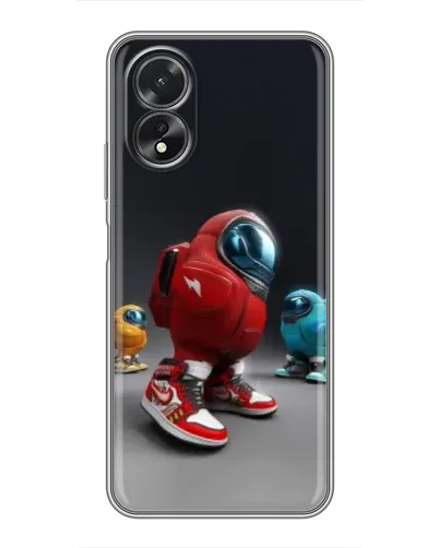 Чохол для OPPO A18 з картинкою «Among Us — 3D стиль»