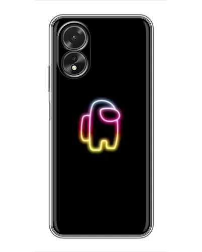 Чохол для OPPO A18 з картинкою «Among Us градієнт»