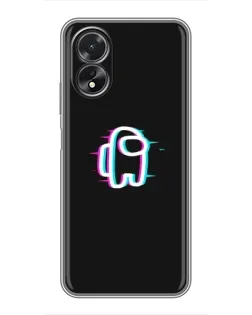 Чохол для OPPO A18 з картинкою «Among Us неон» Чохол для OPPO A18 з картинкою «Among Us неон»