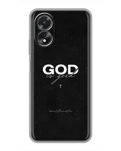Чохол для OPPO A18 з картинкою «GOD — Бог над усім» Чохол для OPPO A18 з картинкою «GOD — Бог над усім»