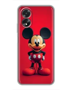 Чехол для OPPO A18 с картинкой «Mickey в полный рост»