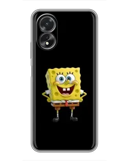 Чохол для OPPO A18 з картинкою «Класичний Губка Боб»