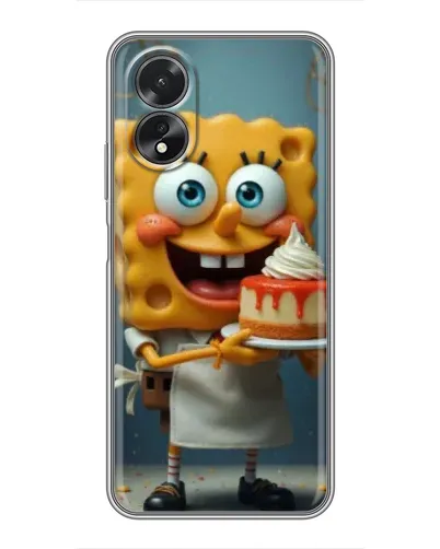 Чохол для OPPO A18 з картинкою «Кухар Спанч Боб» Чохол для OPPO A18 з картинкою «Кухар Спанч Боб»