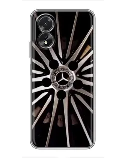 Чохол для OPPO A18 з картинкою «Диск Mercedes»