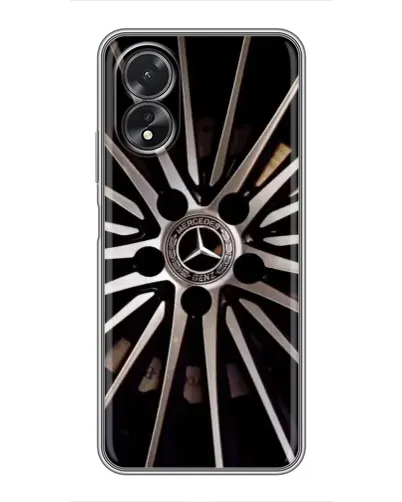 Чохол для OPPO A18 з картинкою «Диск Mercedes» Чохол для OPPO A18 з картинкою «Диск Mercedes»