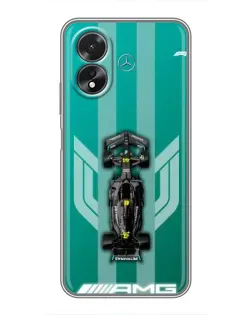 Чохол для OPPO A18 з картинкою «Mercedes AMG Petronas»