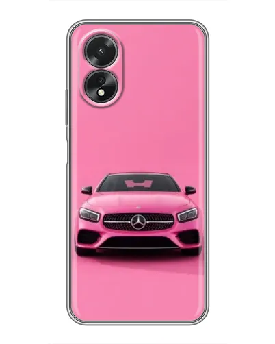 Чехол для OPPO A18 с картинкой «Розовый Mercedes AMG» Чехол для OPPO A18 с картинкой «Розовый Mercedes AMG»