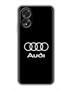Чохол для OPPO A18 з картинкою «Класичне лого Audi» Чохол для OPPO A18 з картинкою «Класичне лого Audi»