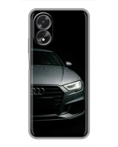 Чохол для OPPO A18 з картинкою «Audi — деталізація кузова» Чохол для OPPO A18 з картинкою «Audi — деталізація кузова»