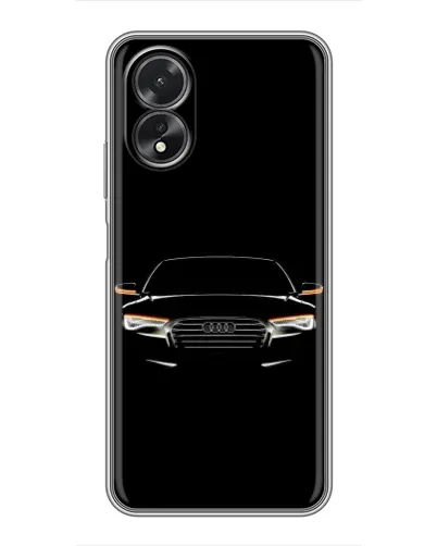 Чохол для OPPO A18 з картинкою «Audi — нічний контур» Чохол для OPPO A18 з картинкою «Audi — нічний контур»