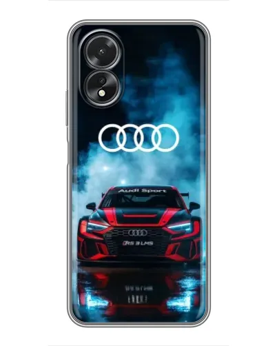 Чохол для OPPO A18 з картинкою «Audi Sport — неон» Чохол для OPPO A18 з картинкою «Audi Sport — неон»