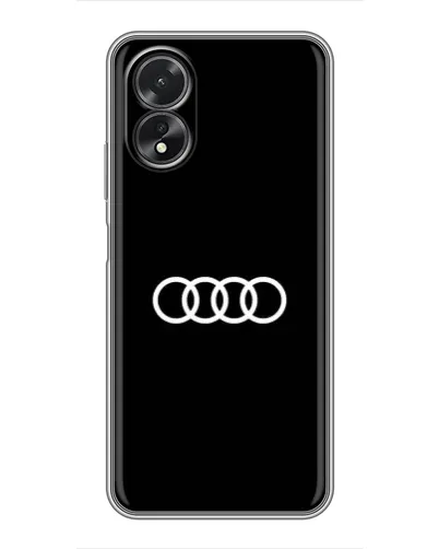 Чохол для OPPO A18 з картинкою «Audi White Logo» Чохол для OPPO A18 з картинкою «Audi White Logo»