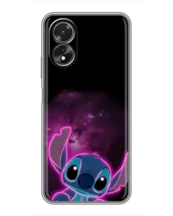 Чохол для OPPO A18 з картинкою «Неоновий Stitch»