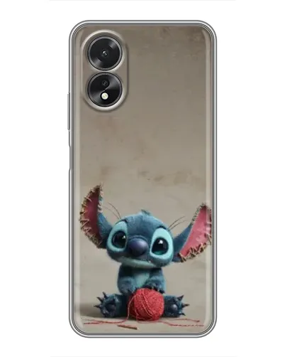 Чохол для OPPO A18 з картинкою «Стіч на чоричневому фоні» Чохол для OPPO A18 з картинкою «Стіч на чоричневому фоні»